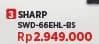 Promo Harga Sharp SWD-66EHL | Dispenser BS  - COURTS