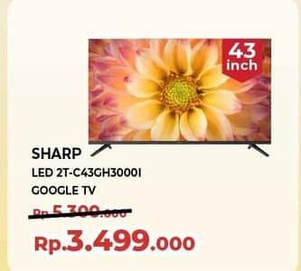 Promo Harga Sharp 2T-C43GH3000i  - Yogya