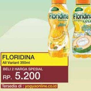 Promo Harga Floridina Juice Pulp Orange All Variants 350 ml - Yogya