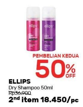 Promo Harga ELLIPS Dry Shampoo 50 ml - Guardian