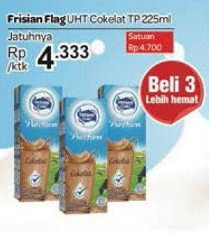 Promo Harga FRISIAN FLAG Susu UHT Purefarm Cokelat 225 ml - Carrefour