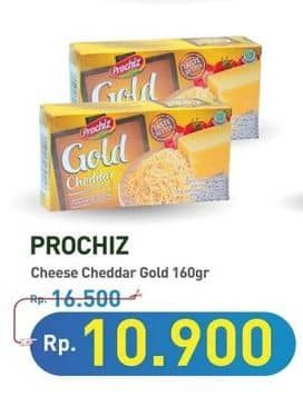 Promo Harga Prochiz Gold Cheddar 160 gr - Hypermart
