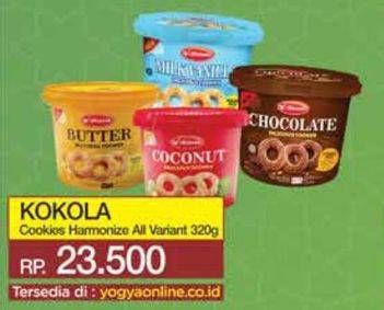 Promo Harga Kokola Delicious Cookies All Variants 320 gr - Yogya
