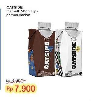 Promo Harga Oatside UHT Milk All Variants 200 ml - Indomaret