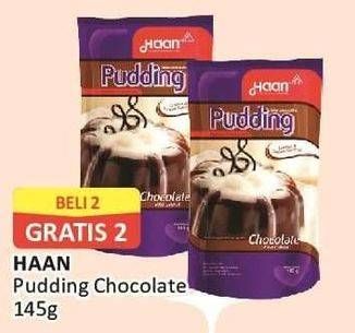 Promo Harga HAAN Pudding Chocolate per 2 pouch 145 gr - Alfamart