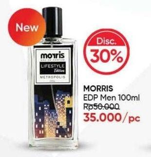 Promo Harga Morris Eau De Parfum 100 ml - Guardian