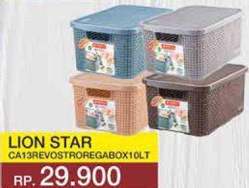 Promo Harga LION STAR Revo Container Box CA-13 10 ltr - Yogya