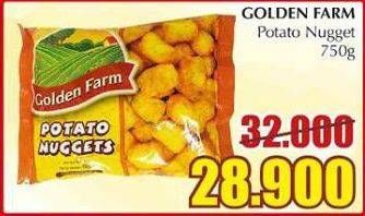Promo Harga GOLDEN FARM Potato Nugget 750 gr - Giant