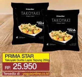 Promo Harga Prima Star Takoyaki 250 gr - Yogya