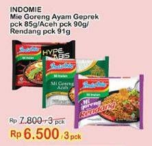 Promo Harga Indomie Mi Goreng Ayam Geprek/Aceh/Rendag  - Indomaret