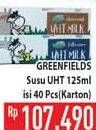 Promo Harga GREENFIELDS UHT 125 ml - Hypermart