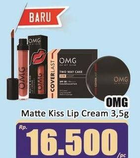 Promo Harga OMG Matte Kiss Lip Cream  - Hari Hari
