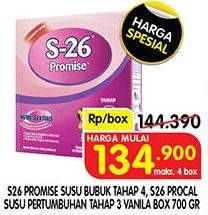 Promo Harga S26 Promise/ Procal Vanila 700 g  - Superindo