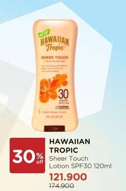 Promo Harga HAWAIIAN TROPIC Sheer Touch Lotion  - Watsons
