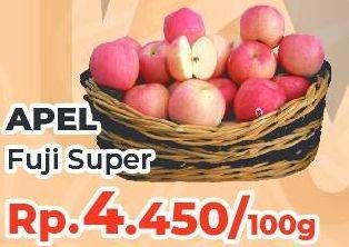 Promo Harga Apel Fuji Super per 100 gr - Yogya