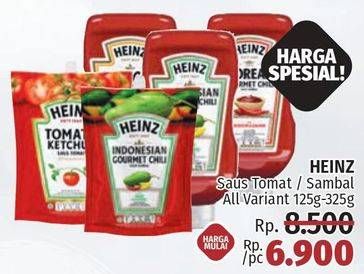 Promo Harga Heinz Saus Tomat / Sambal  - LotteMart