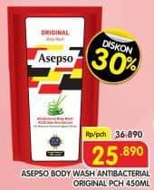 Promo Harga Asepso Body Wash Original 450 ml - Superindo