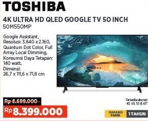 Promo Harga Toshiba 50M550MP  - COURTS