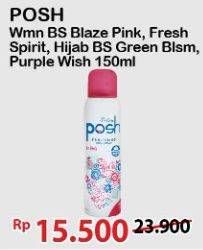 Promo Harga POSH Perfumed Body Spray/Hijab Perfumed Body Spray  - Alfamart