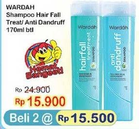 Promo Harga WARDAH Shampoo Hair Fall, Anti Dandruff 170 ml - Indomaret