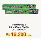 Promo Harga INDOMARET Cling Wrap 30x30cm 1 pcs - Indomaret
