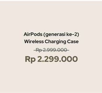 Promo Harga Apple AirPods Wireless Charging Case  - iBox