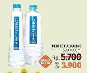 Promo Harga PERFECT Alkaline Water 500 ml - LotteMart