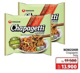 Promo Harga NONGSHIM Chapagetti Chajang Noodle 140 gr - Lotte Grosir