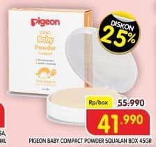 Promo Harga Pigeon Baby Powder Compact 45 gr - Superindo