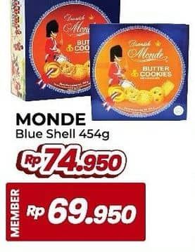 Promo Harga Monde Butter Cookies 454 gr - Yogya