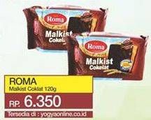 Promo Harga ROMA Malkist 120 gr - Yogya