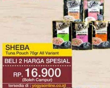 Promo Harga SHEBA Cat Food All Variants 70 gr - Yogya