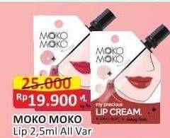 Promo Harga MOKO MOKO My Precious Lip & Cheek All Variants  - Alfamart