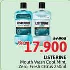 Listerine Mouthwash Antiseptic 250 ml Diskon 35%, Harga Promo Rp17.900, Harga Normal Rp27.900