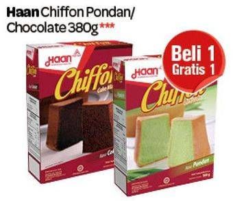 Promo Harga Haan Chiffon Mix Coklat / Pandan  - Carrefour