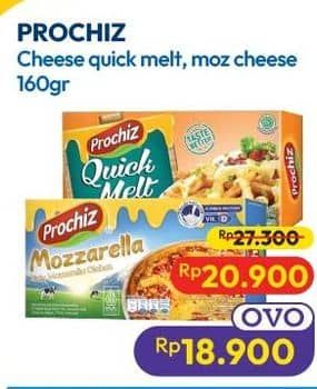 Promo Harga Prochiz Keju Mozzarella/Quick Melt  - Hypermart