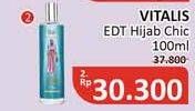 Promo Harga VITALIS Eau de Glamour Hijab Chic 100 ml - Alfamidi