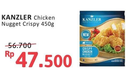 Promo Harga Kanzler Chicken Nugget Crispy 450 gr - Alfamidi