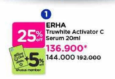 Promo Harga Erha Truwhite Activator C Serum 20 ml - Watsons