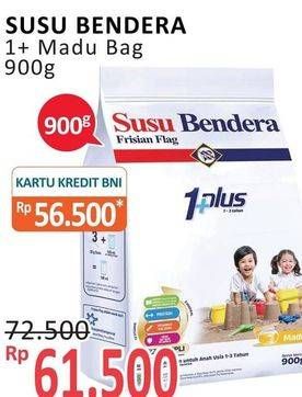 Promo Harga FRISIAN FLAG Susu Bendera 1 Plus Madu 900 gr - Alfamidi