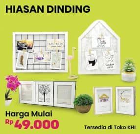 Promo Harga Hiasan Dinding  - COURTS