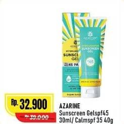 Promo Harga Azarine Hydrasoothe Sunscreen Gel SPF45 30 ml - Alfamart