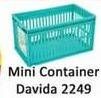 Promo Harga Green Leaf Container Box Davida 2249  - Hari Hari