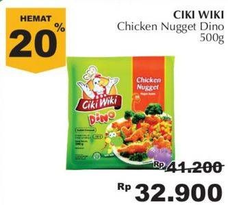 Promo Harga CIKI WIKI Chicken Nugget 500 gr - Giant