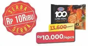 Promo Harga Gaga 100 Extra Pedas Kuah Jalapeno 75 gr - Alfamart