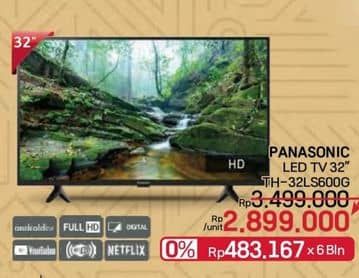 Promo Harga Panasonic TH-32LS600G 32 Inch LED HD Smart TV  - LotteMart