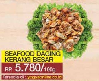 Promo Harga Daging Kerang Besar per 100 gr - Yogya