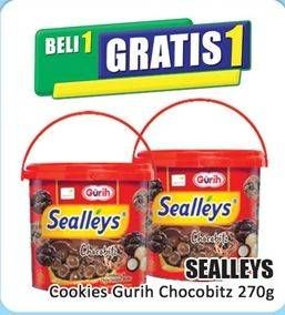 Promo Harga Sealleys Cookies Gurih Chocobitz 270 gr - Hari Hari