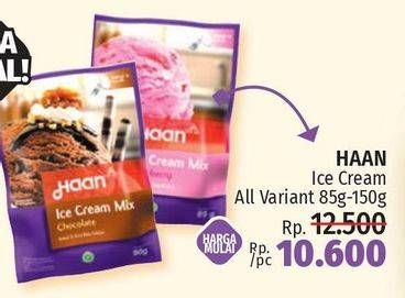 Promo Harga HAAN Ice Cream Mix All Variants 85 gr - LotteMart