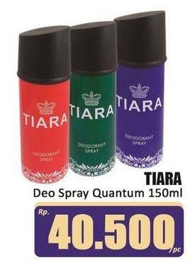 Promo Harga Tiara Deodoran Spray 150 ml - Hari Hari